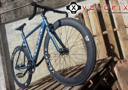 Bic SRX Velofix Aero Charcoal Grey Blue tone 48cm